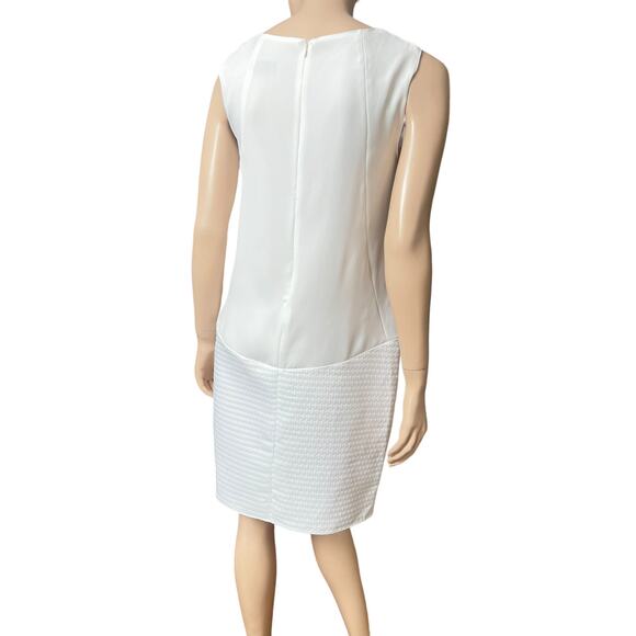 Axara Paris Midi Dress Size M Sleeveless Zip Back Closure Viscose Poly Blend - Picture 3 of 10